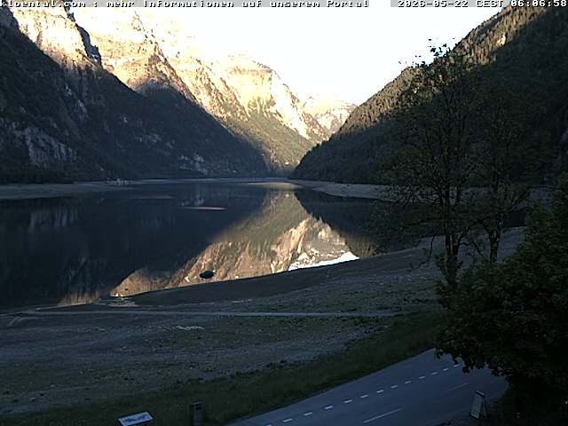 Netstal: Klöntalersee, Klöntal, Hotel Rhodannenberg, Traumperspektiven Klöntal