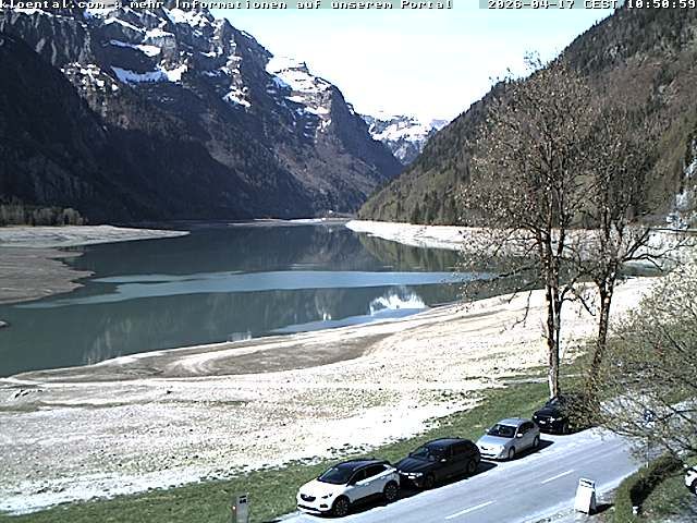 Netstal: Klöntalersee, Klöntal, Hotel Rhodannenberg, Traumperspektiven Klöntal