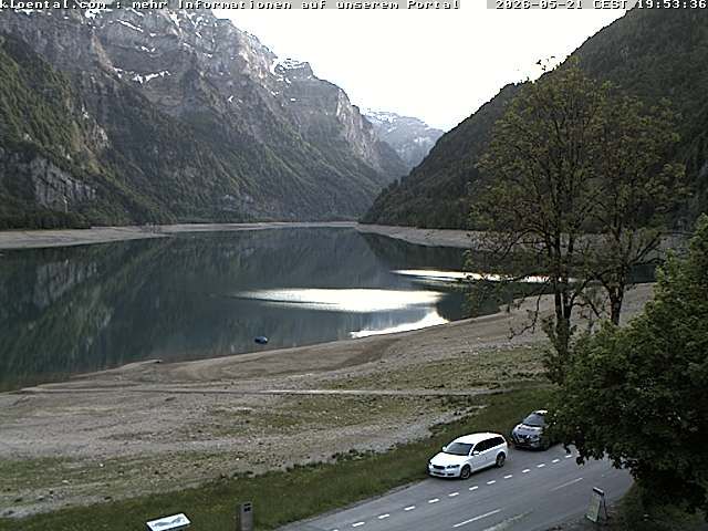 Netstal: Klöntalersee, Klöntal, Hotel Rhodannenberg, Traumperspektiven Klöntal
