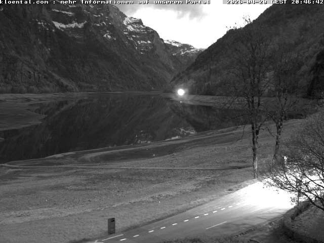 Netstal: Klöntalersee, Klöntal, Hotel Rhodannenberg, Traumperspektiven Klöntal