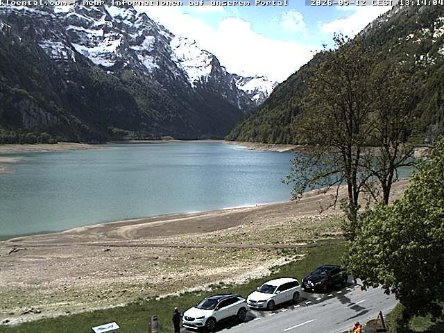 Netstal: Klöntalersee, Klöntal, Hotel Rhodannenberg, Traumperspektiven Klöntal