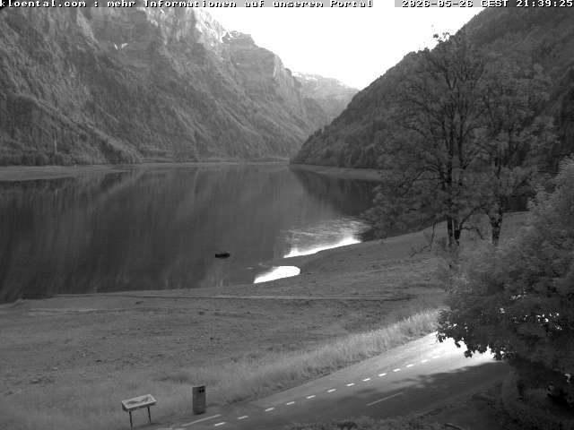 Netstal: Klöntalersee, Klöntal, Hotel Rhodannenberg, Traumperspektiven Klöntal