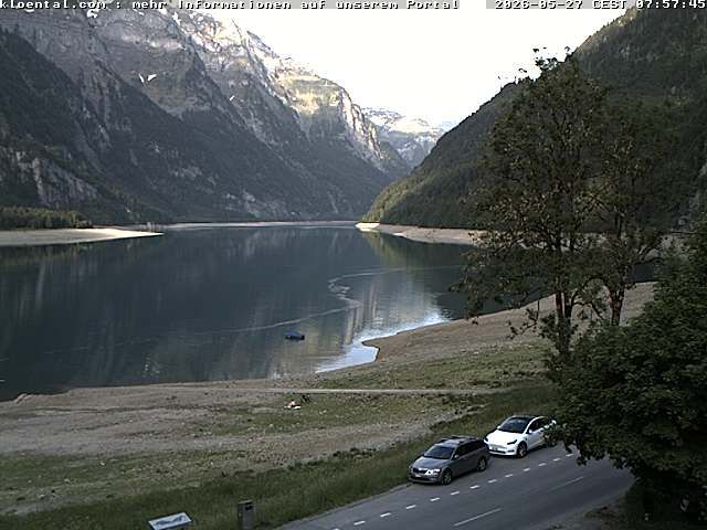 Netstal: Klöntalersee, Klöntal, Hotel Rhodannenberg, Traumperspektiven Klöntal