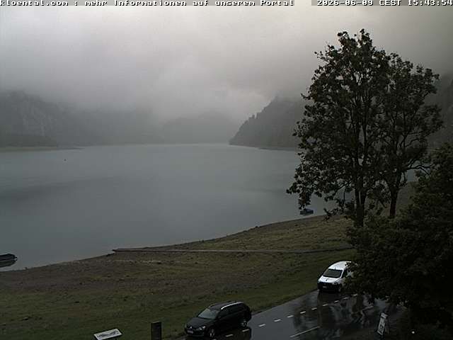 Netstal: Klöntalersee, Klöntal, Hotel Rhodannenberg, Traumperspektiven Klöntal