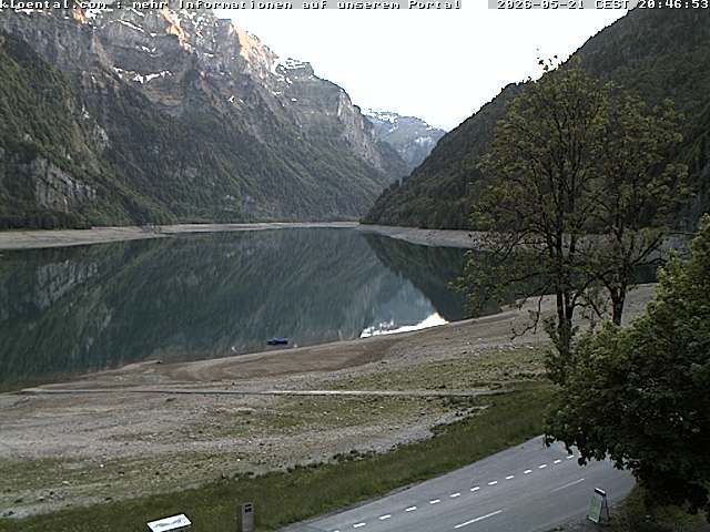 Netstal: Klöntalersee, Klöntal, Hotel Rhodannenberg, Traumperspektiven Klöntal