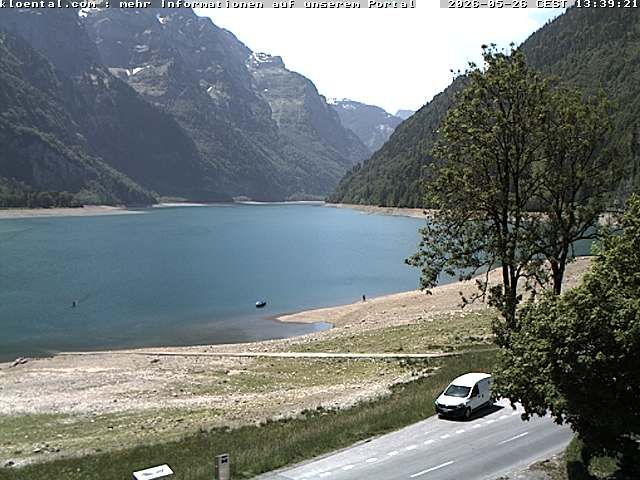Netstal: Klöntalersee, Klöntal, Hotel Rhodannenberg, Traumperspektiven Klöntal