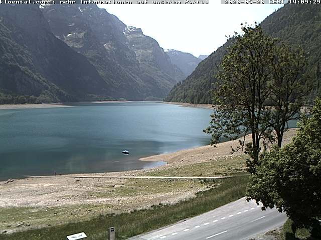 Netstal: Klöntalersee, Klöntal, Hotel Rhodannenberg, Traumperspektiven Klöntal