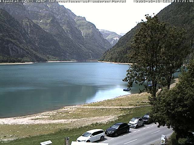 Netstal: Klöntalersee, Klöntal, Hotel Rhodannenberg, Traumperspektiven Klöntal