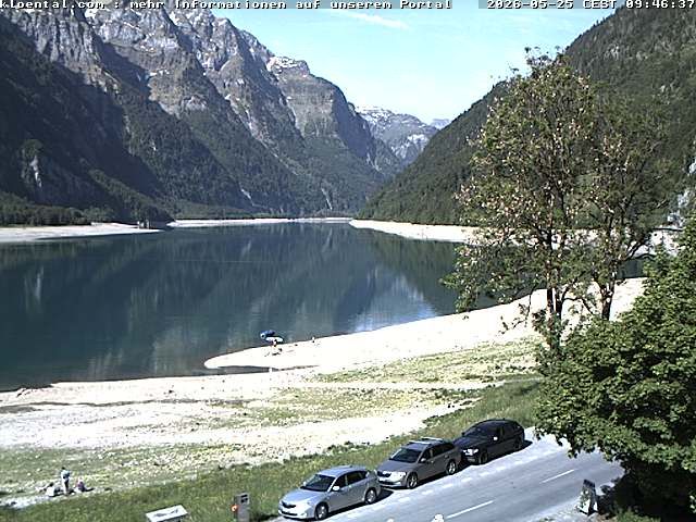 Netstal: Klöntalersee, Klöntal, Hotel Rhodannenberg, Traumperspektiven Klöntal
