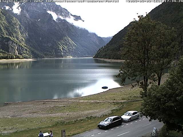 Netstal: Klöntalersee, Klöntal, Hotel Rhodannenberg, Traumperspektiven Klöntal