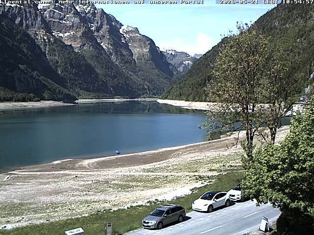 Netstal: Klöntalersee, Klöntal, Hotel Rhodannenberg, Traumperspektiven Klöntal