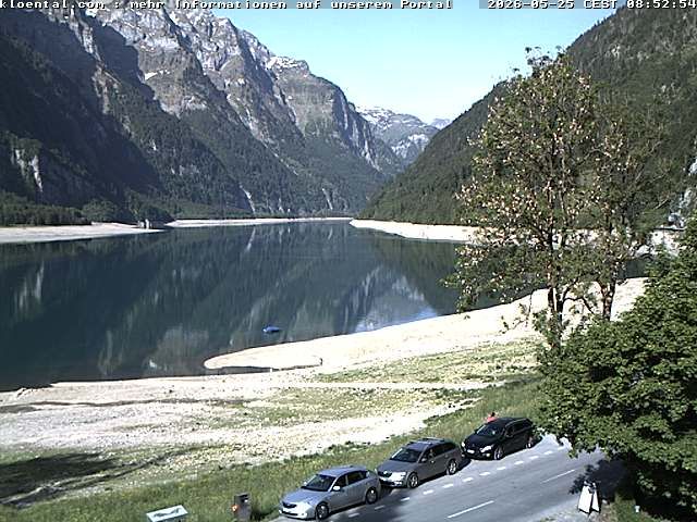 Netstal: Klöntalersee, Klöntal, Hotel Rhodannenberg, Traumperspektiven Klöntal