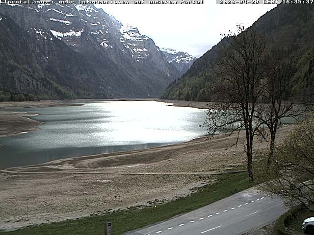 Netstal: Klöntalersee, Klöntal, Hotel Rhodannenberg, Traumperspektiven Klöntal