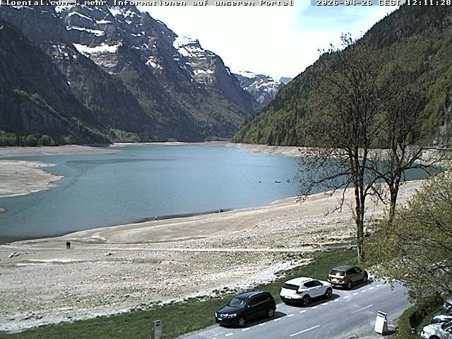 Netstal: Klöntalersee, Klöntal, Hotel Rhodannenberg, Traumperspektiven Klöntal