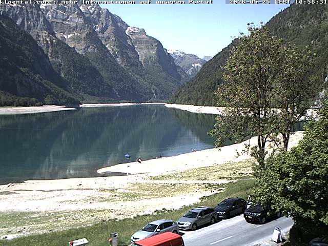 Netstal: Klöntalersee, Klöntal, Hotel Rhodannenberg, Traumperspektiven Klöntal