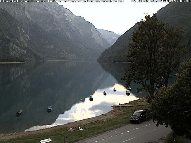 Netstal › Südwesten: Hotel Rhodannenberg - Klöntalersee