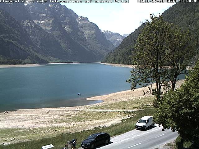 Netstal: Klöntalersee, Klöntal, Hotel Rhodannenberg, Traumperspektiven Klöntal