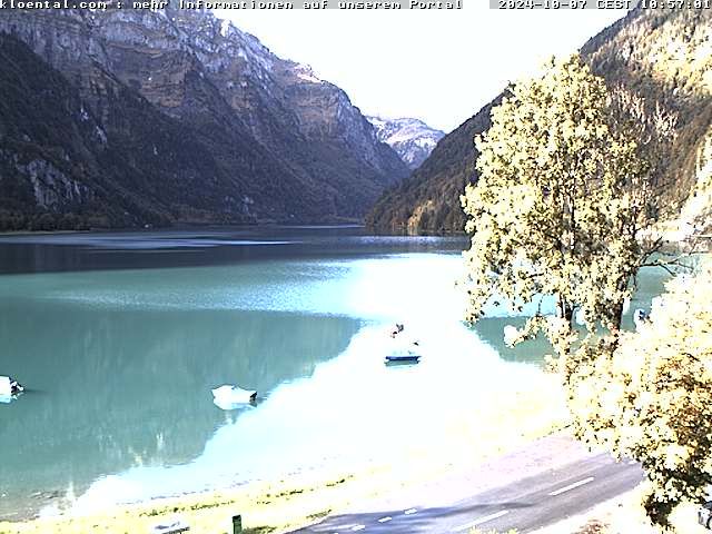 Netstal: Klöntalersee, Klöntal, Hotel Rhodannenberg, Traumperspektiven Klöntal