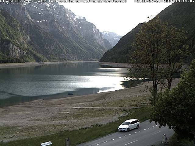 Netstal: Klöntalersee, Klöntal, Hotel Rhodannenberg, Traumperspektiven Klöntal