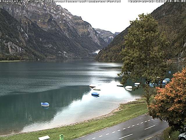 Netstal: Klöntalersee, Klöntal, Hotel Rhodannenberg, Traumperspektiven Klöntal