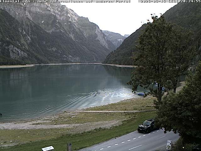 Netstal: Klöntalersee, Klöntal, Hotel Rhodannenberg, Traumperspektiven Klöntal