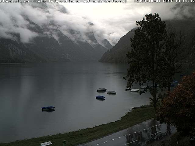 Netstal: Klöntalersee, Klöntal, Hotel Rhodannenberg, Traumperspektiven Klöntal