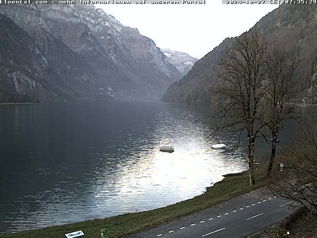 Netstal: Klöntalersee, Klöntal, Hotel Rhodannenberg, Traumperspektiven Klöntal