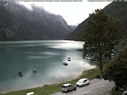 Netstal: Klöntalersee, Klöntal, Hotel Rhodannenberg, Traumperspektiven Klöntal