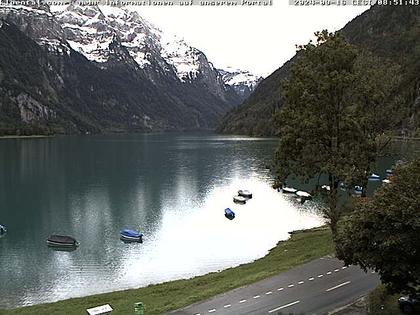 Netstal: Klöntalersee, Klöntal, Hotel Rhodannenberg, Traumperspektiven Klöntal