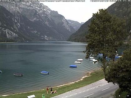 Netstal: Klöntalersee, Klöntal, Hotel Rhodannenberg, Traumperspektiven Klöntal