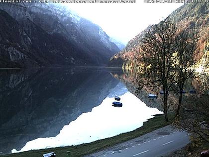 Netstal: Klöntalersee, Klöntal, Hotel Rhodannenberg, Traumperspektiven Klöntal