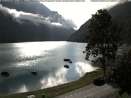 Netstal: Klöntalersee, Klöntal, Hotel Rhodannenberg, Traumperspektiven Klöntal