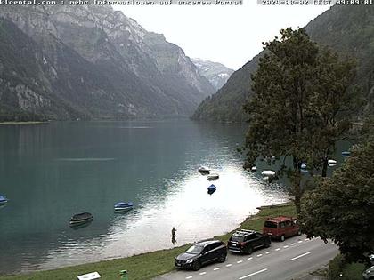 Netstal: Klöntalersee, Klöntal, Hotel Rhodannenberg, Traumperspektiven Klöntal