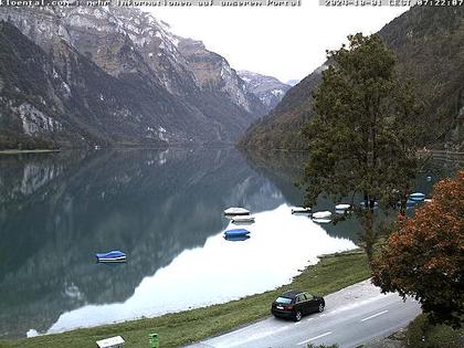 Netstal: Klöntalersee, Klöntal, Hotel Rhodannenberg, Traumperspektiven Klöntal