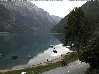 Netstal: Klöntalersee, Klöntal, Hotel Rhodannenberg, Traumperspektiven Klöntal