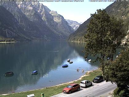 Netstal: Klöntalersee, Klöntal, Hotel Rhodannenberg, Traumperspektiven Klöntal