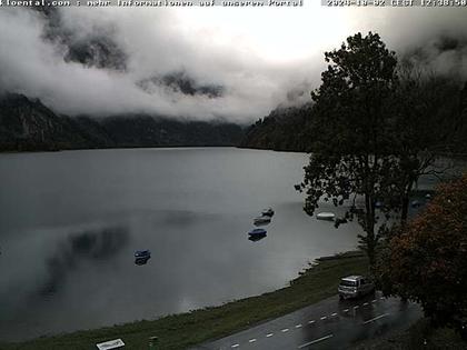 Netstal: Klöntalersee, Klöntal, Hotel Rhodannenberg, Traumperspektiven Klöntal