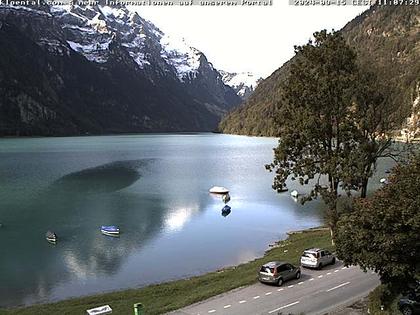 Netstal: Klöntalersee, Klöntal, Hotel Rhodannenberg, Traumperspektiven Klöntal