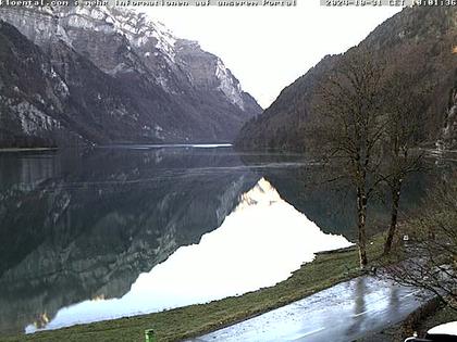 Netstal: Klöntalersee, Klöntal, Hotel Rhodannenberg, Traumperspektiven Klöntal