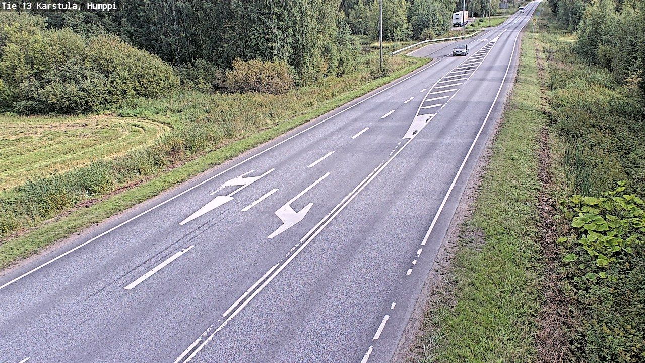 Traffic Cam Karstula: Tie - Humppi - Saarijärvelle