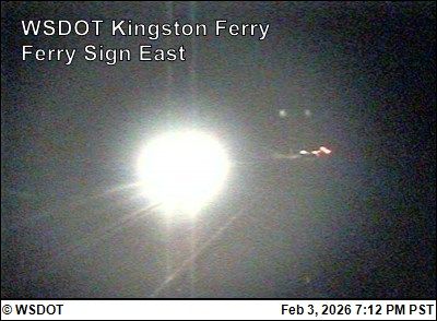 Traffic Cam Kingston › East: WSF - Ferry Sign East