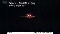 Affichage actuel ou dernier Kingston: WSF − Ferry Sign East