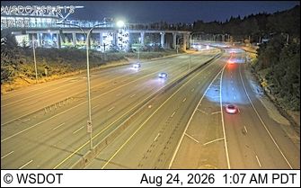 Traffic Cam Burien › East: SR 518 at MP 2.5: SR 99 Interchange