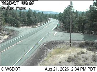 Traffic Cam Pleasant Valley: US 97 at MP 27.1: Satus Pass
