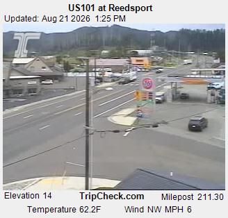 Traffic Cam Reedsport: US101 at