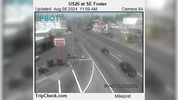 Traffic Cam Portland: US 26 at SE Foster