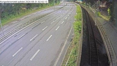 Traffic Cam Vastra Goteborg: Kungsstensmotet Sydväst
