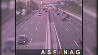 Salzburg: A, bei Anschlussstelle Kleßheim, Blickrichtung Wien - Km ,