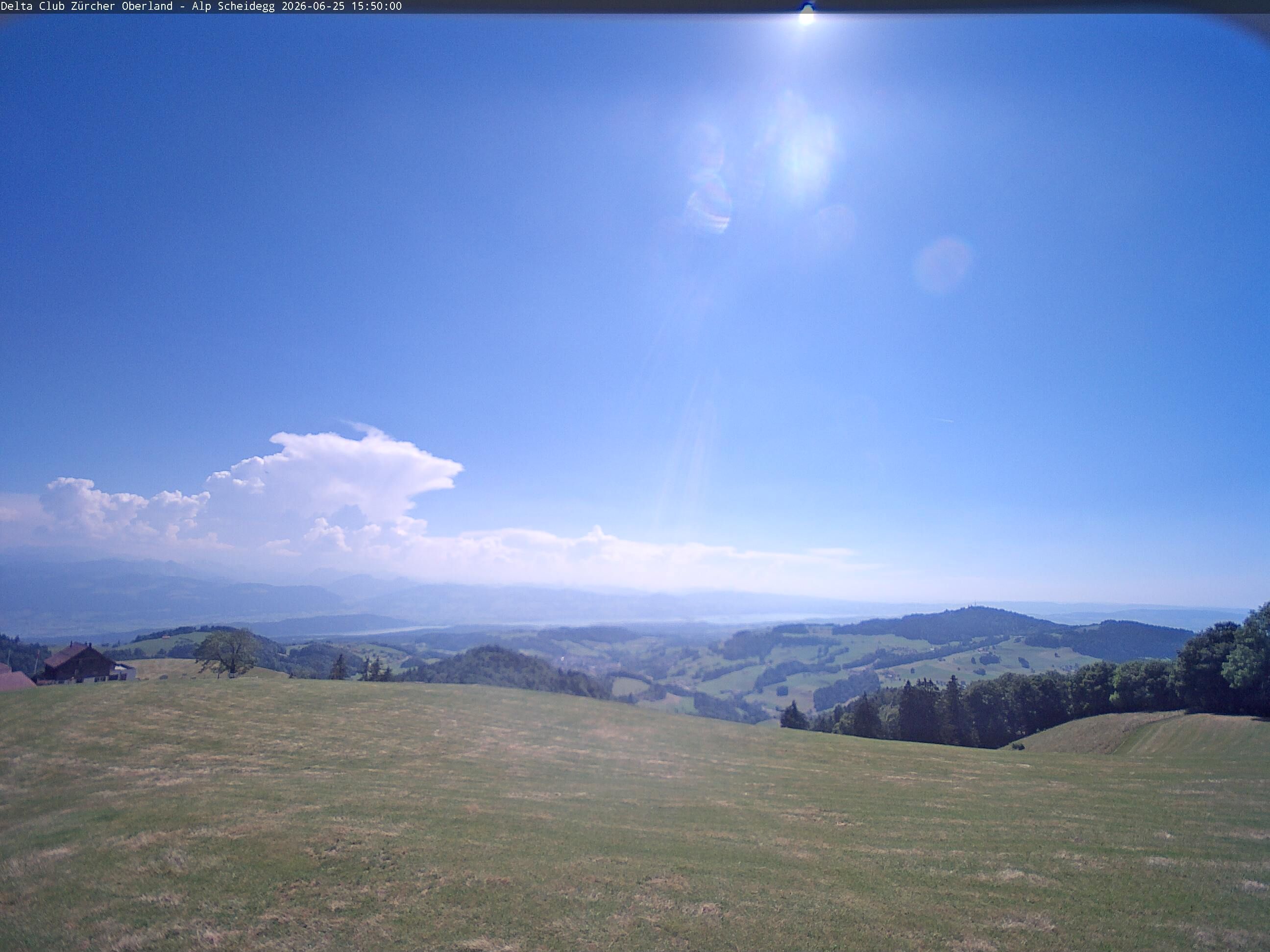 Wald › Südwesten: Paragliding Startplatz Alp Scheidegg - Alp Scheidegg