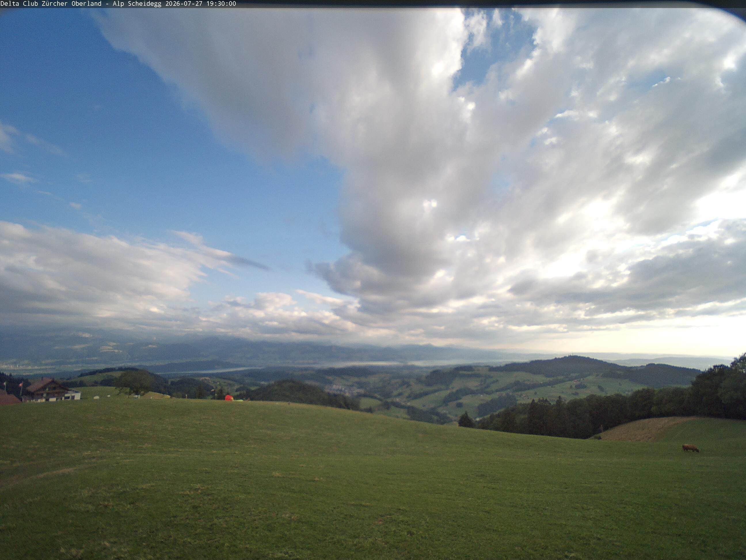 Wald › Südwesten: Paragliding Startplatz Alp Scheidegg - Alp Scheidegg